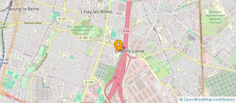 localisation de l'entreprise DOMICILE SERVICES  CHEVILLY-LARUE