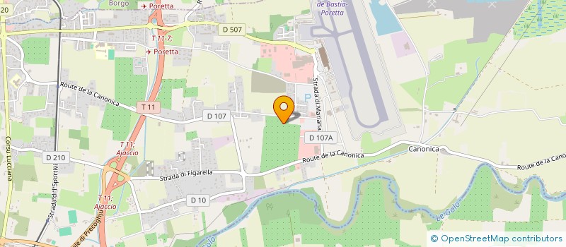 localisation de l'entreprise DOMICILE SERVICES à LUCCIANA