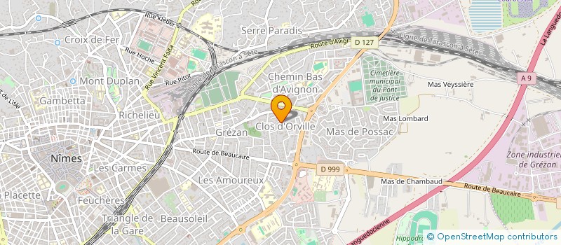 localisation de l'entreprise DOMICILE SERVICES GARD à NIMES