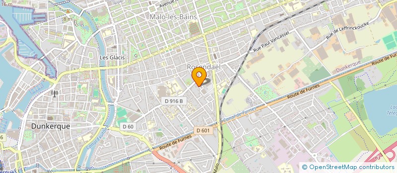 localisation de l'entreprise DOMICILE SERVICES LES ATELIERS D INSERTION DU NORD à DUNKERQUE