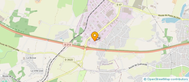 localisation de l'entreprise DOMICILE SERVICES PLUS à SAINT-NAZAIRE