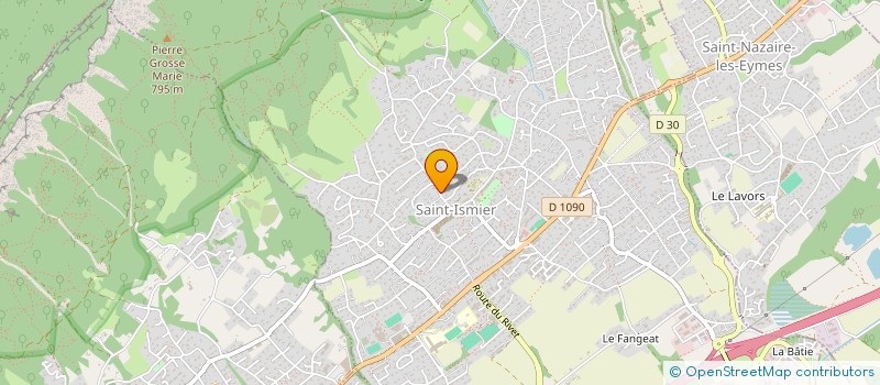 localisation de l'entreprise DOMIDEL  SAINT-ISMIER