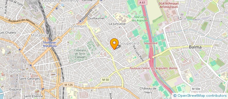 localisation de l'entreprise DOMIDENT 31 à TOULOUSE