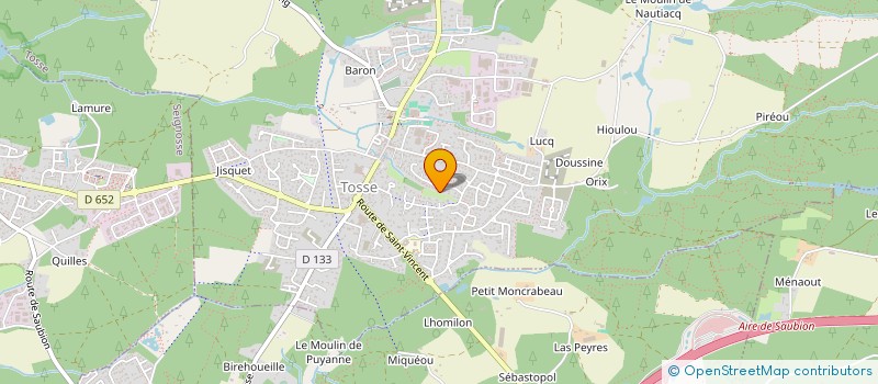 localisation de l'entreprise DOMIE IMMO  SAINT-MARTIN-D'ARMAGNAC