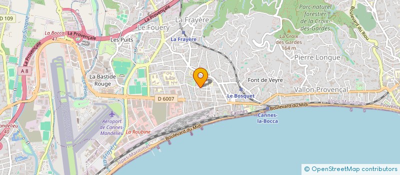 localisation de l'entreprise DOMIFA  CANNES