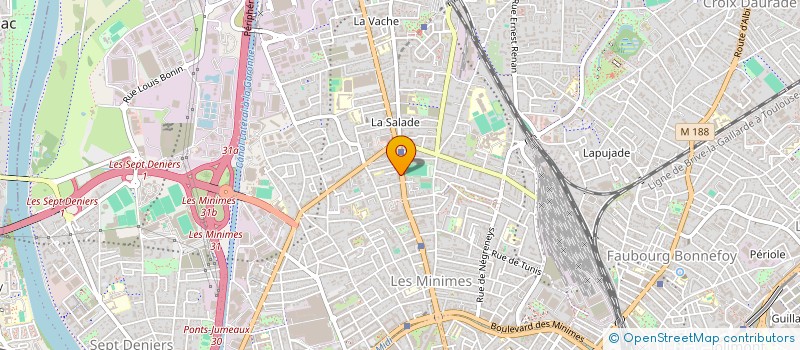 localisation de l'entreprise DOMIFAM  TOULOUSE