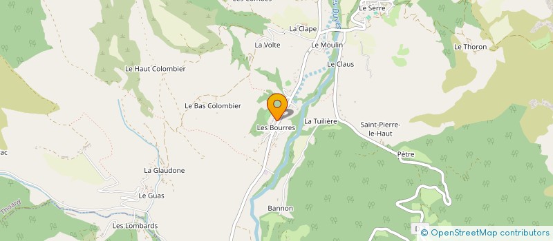 localisation de l'entreprise DOMIGUY  THOARD