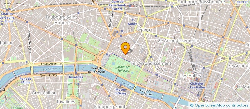 localisation de l'entreprise DOMIJAC  PARIS