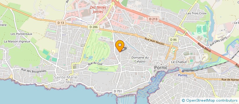 localisation de l'entreprise DOMIKE  PORNIC