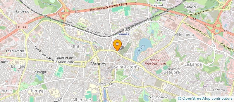 localisation de l'entreprise DOMILANE à VANNES