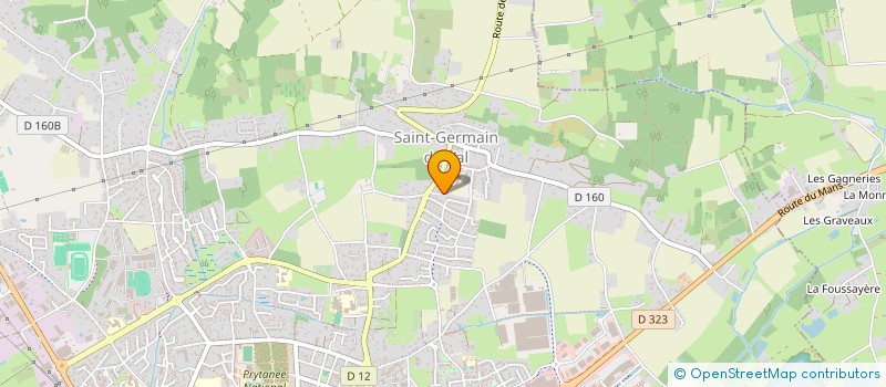 localisation de l'entreprise DOMILIA  LA FLECHE