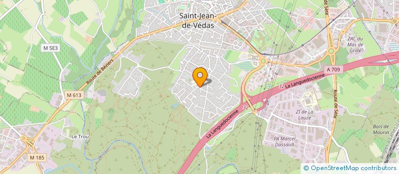 localisation de l'entreprise DOMILLIA  SAINT-JEAN-DE-VEDAS