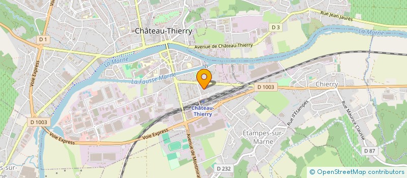 localisation de l'entreprise DOMILO  NESLES-LA-MONTAGNE