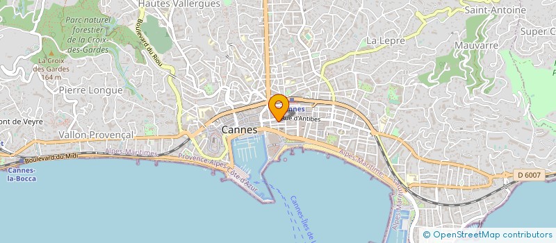 localisation de l'entreprise DOMINA à CANNES