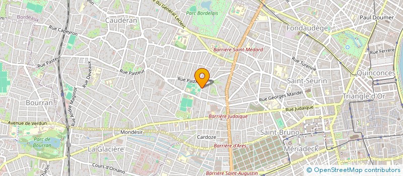 localisation de l'entreprise DOMINANTES à BORDEAUX