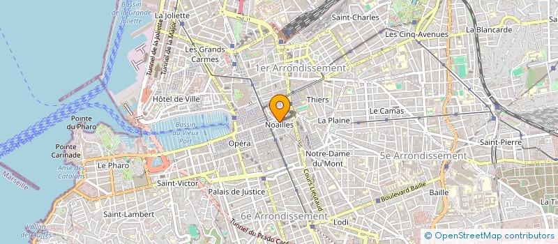 localisation de l'entreprise DOMINATI S ET CANICIO F à MARSEILLE