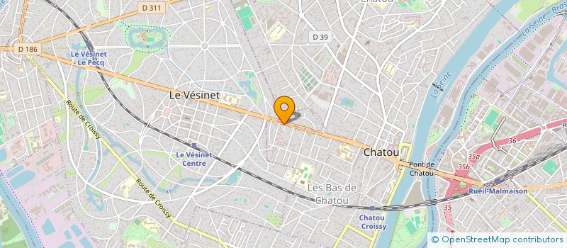 localisation de l'entreprise DOMINATION AGUINI LOCATION  CHATOU