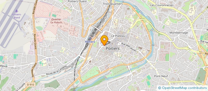 localisation de l'entreprise DOMINER SON HANDICAP MIEUX VIVRE CHEZ SOI... à POITIERS