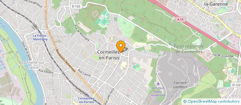 localisation de l'entreprise DOMINGO à CORMEILLES-EN-PARISIS