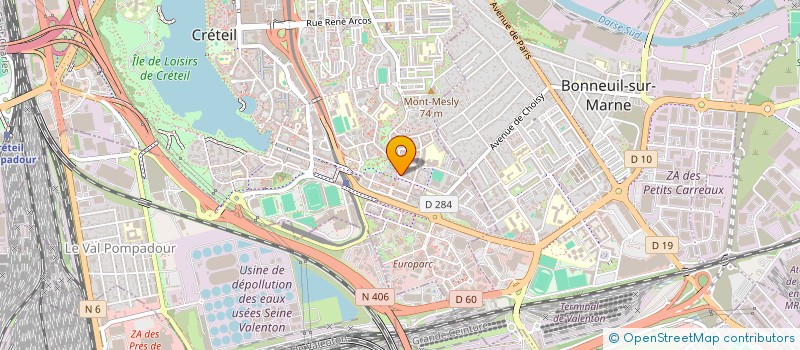 localisation de l'entreprise DOMINGOS IMMO à CRETEIL