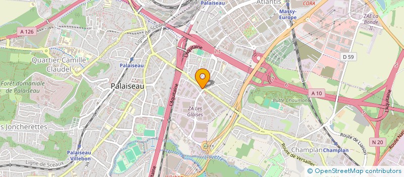 localisation de l'entreprise DOMINGOS KELLY IMMOBILIER à PALAISEAU