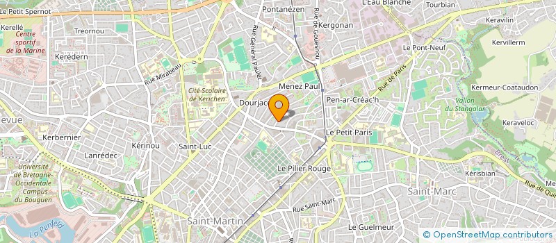 localisation de l'entreprise DOMINGOS MARTINS à BREST
