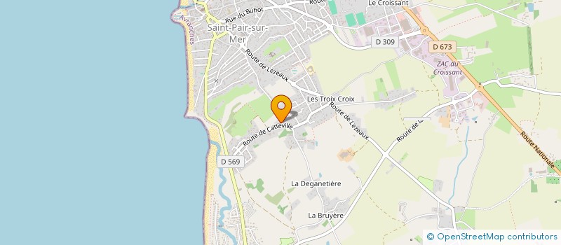 localisation de l'entreprise DOMINGOX4  SAINT-PAIR-SUR-MER
