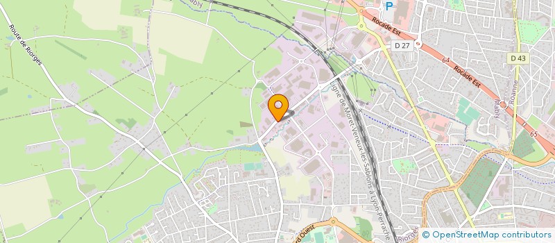localisation de l'entreprise DOMINGUES à ROANNE