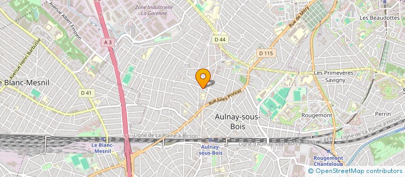localisation de l'entreprise DOMINGUES IMMO ET FILS à AULNAY-SOUS-BOIS