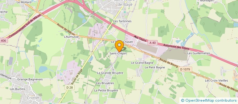 localisation de l'entreprise DOMINI EUROPARC  SAINT-JEAN-SUR-VEYLE