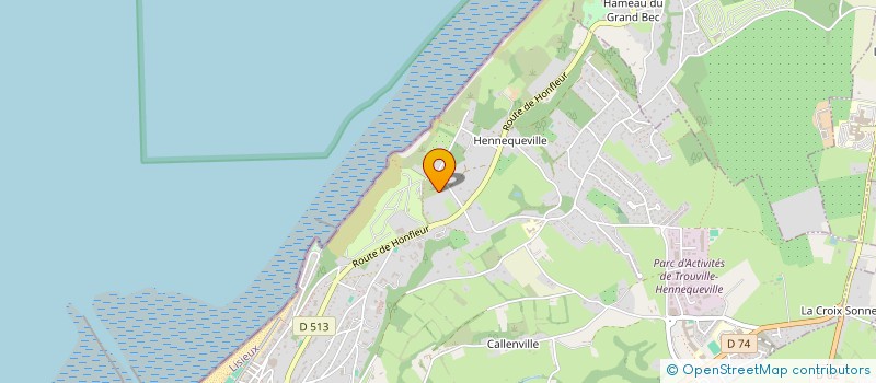 localisation de l'entreprise DOMINIAL à TROUVILLE-SUR-MER
