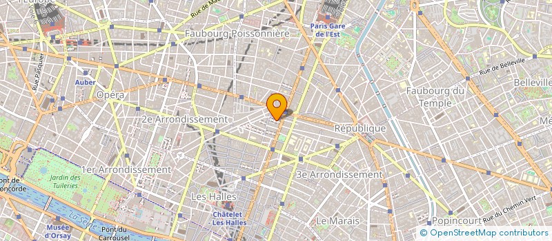 localisation de l'entreprise DOMINIC ET DOMINIC à PARIS