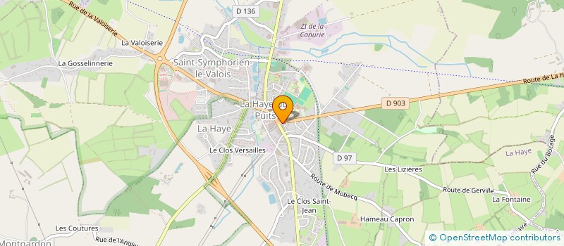 localisation de l'entreprise DOMINIQUA  LA HAYE