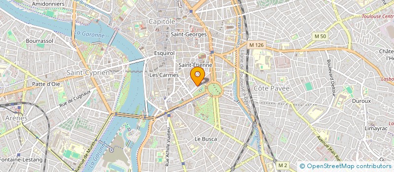 localisation de l'entreprise DOMINIQUE ALSINA EXPERTISES à TOULOUSE
