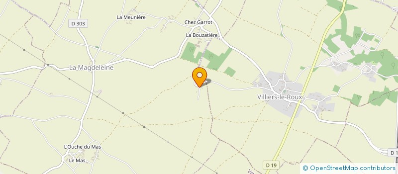 localisation de l'entreprise DOMINIQUE BACLE  LA MAGDELEINE