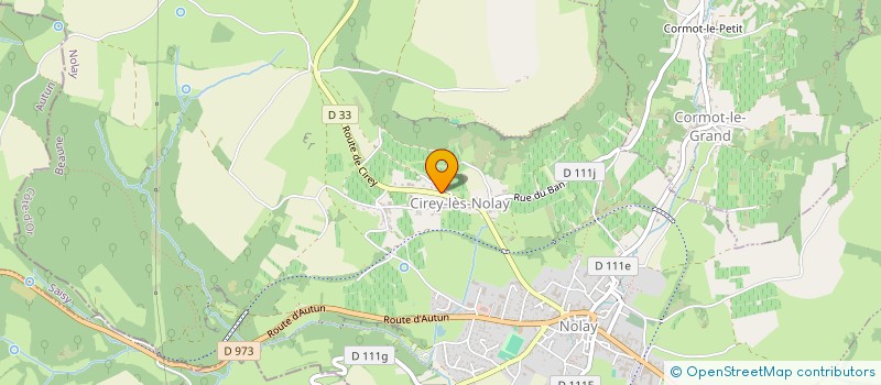 localisation de l'entreprise DOMINIQUE BELLOS CONSULTING SAS  NOLAY