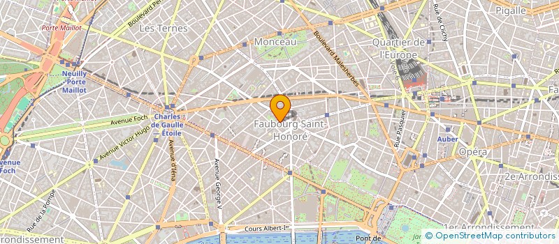 localisation de l'entreprise DOMINIQUE BERA  PARIS