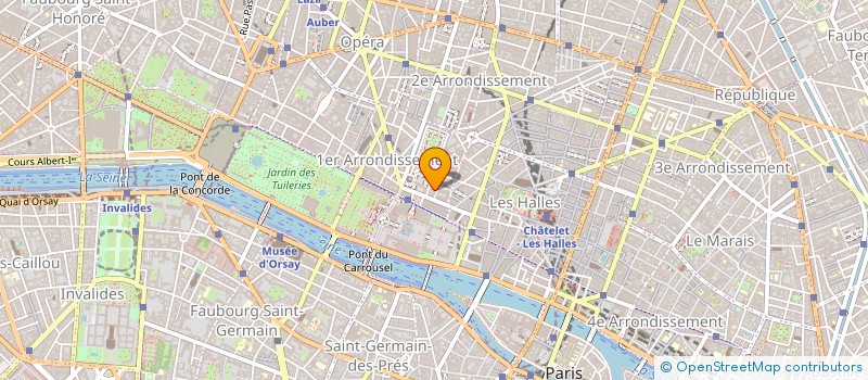 localisation de l'entreprise DOMINIQUE CAVAREC CONSEIL & ASSOCIES à PARIS