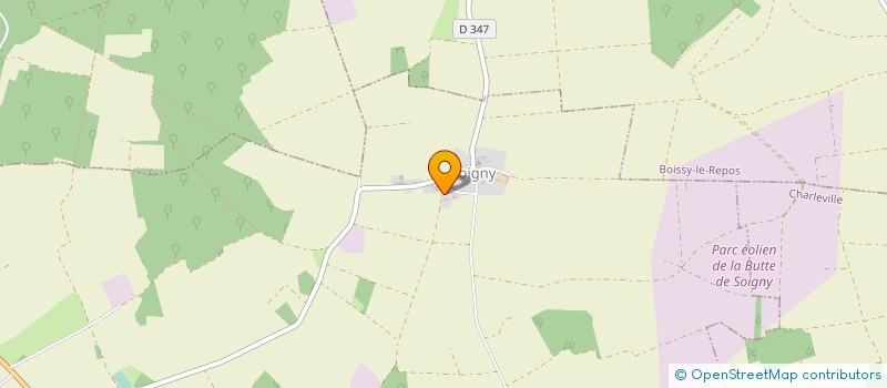 localisation de l'entreprise DOMINIQUE CHAMPAGNE à LE GAULT-SOIGNY