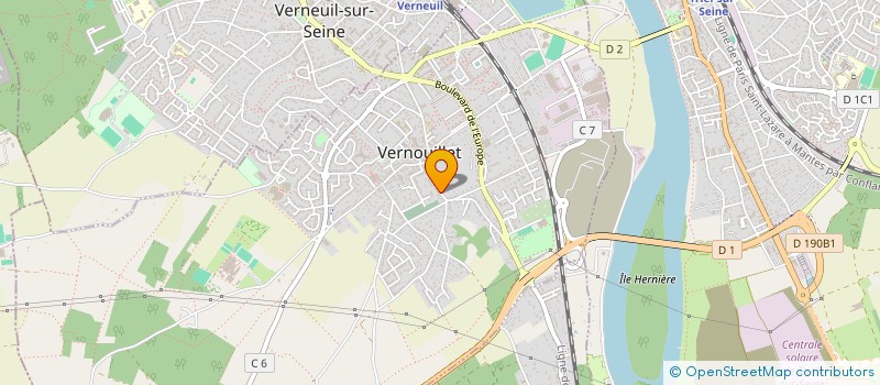 localisation de l'entreprise DOMINIQUE CIUPA SECURITY CONSULTING à VERNOUILLET
