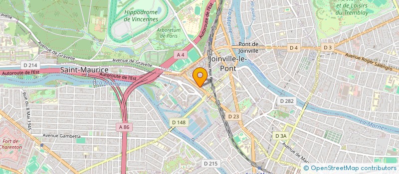 localisation de l'entreprise DOMINIQUE D'AVIGNON à SAINT-MAURICE