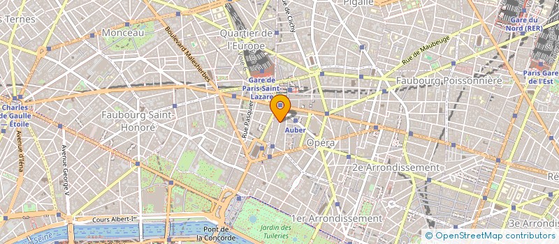 localisation de l'entreprise DOMINIQUE DE PARIS S A R L  PARIS