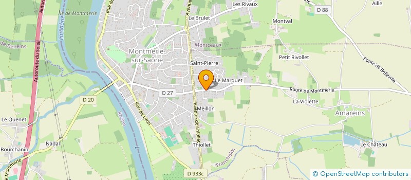 localisation de l'entreprise DOMINIQUE DETREILLE IMPRIMERIE  SAINT-REMY-DE-PROVENCE