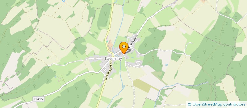 localisation de l'entreprise DOMINIQUE FAIVRE  LAVERNAY
