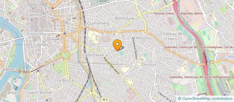 localisation de l'entreprise DOMINIQUE GOSSELIN à TOULOUSE