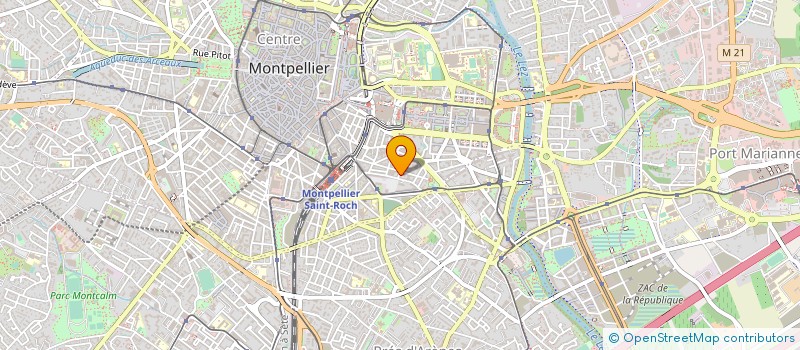 localisation de l'entreprise DOMINIQUE GUIRAUDOU-LAIGLE, CAROLE SOUBRILLARD-LEMAITRE, NATHALIE MICHAUDET-AZAUBERT, GREFFIE à MONTPELLIER