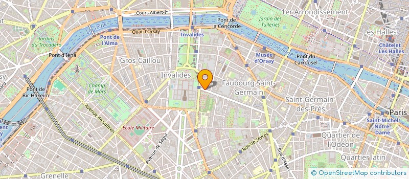 localisation de l'entreprise DOMINIQUE J. BOURGOIS CONSEILS  PARIS