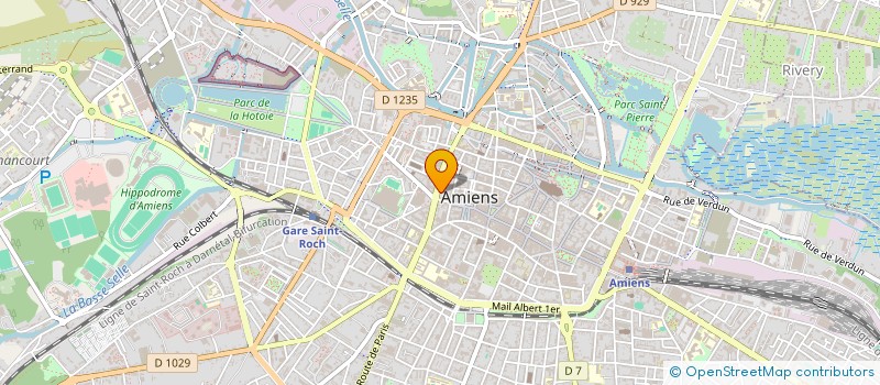 localisation de l'entreprise DOMINIQUE MARGOLLE, JEROME BARBET, PAULINE MONCHAUX, COMMISSAIRES DE JUSTICE ASSOCIES, SOCIETE CIVILE PROFESSIONNELLE TI à AMIENS