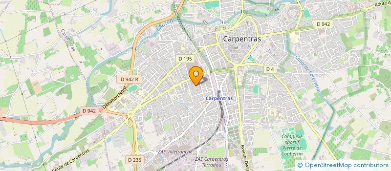 localisation de l'entreprise DOMINIQUE MAZIERE ET LAURA SAN MARTINO HUISSIERS DE JUSTICE ASSOCIES SCP TITULAIRE D'UN OFFICE D'HUISSIERS DE JUSTICE  CARPENTRAS