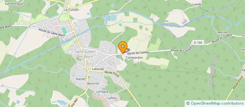 localisation de l'entreprise DOMINIQUE MENAUT BOIS ET CONSEIL à SAINT-JULIEN-EN-BORN